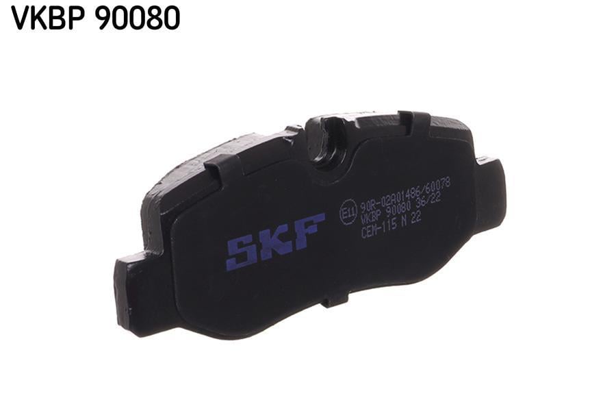 Jeu de 4 plaquettes de frein SKF ref. VKBP 90080